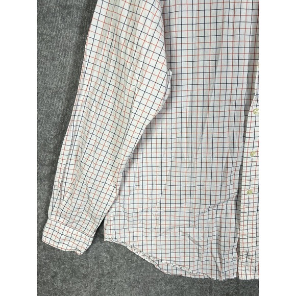 Ralph Lauren Classic Fit Windowpane Button Down Dress Shirt Mens Size 16.5 Large - Picture 9 of 16
